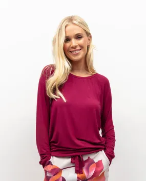 Aliyah Slouch Jersey Pyjama Top