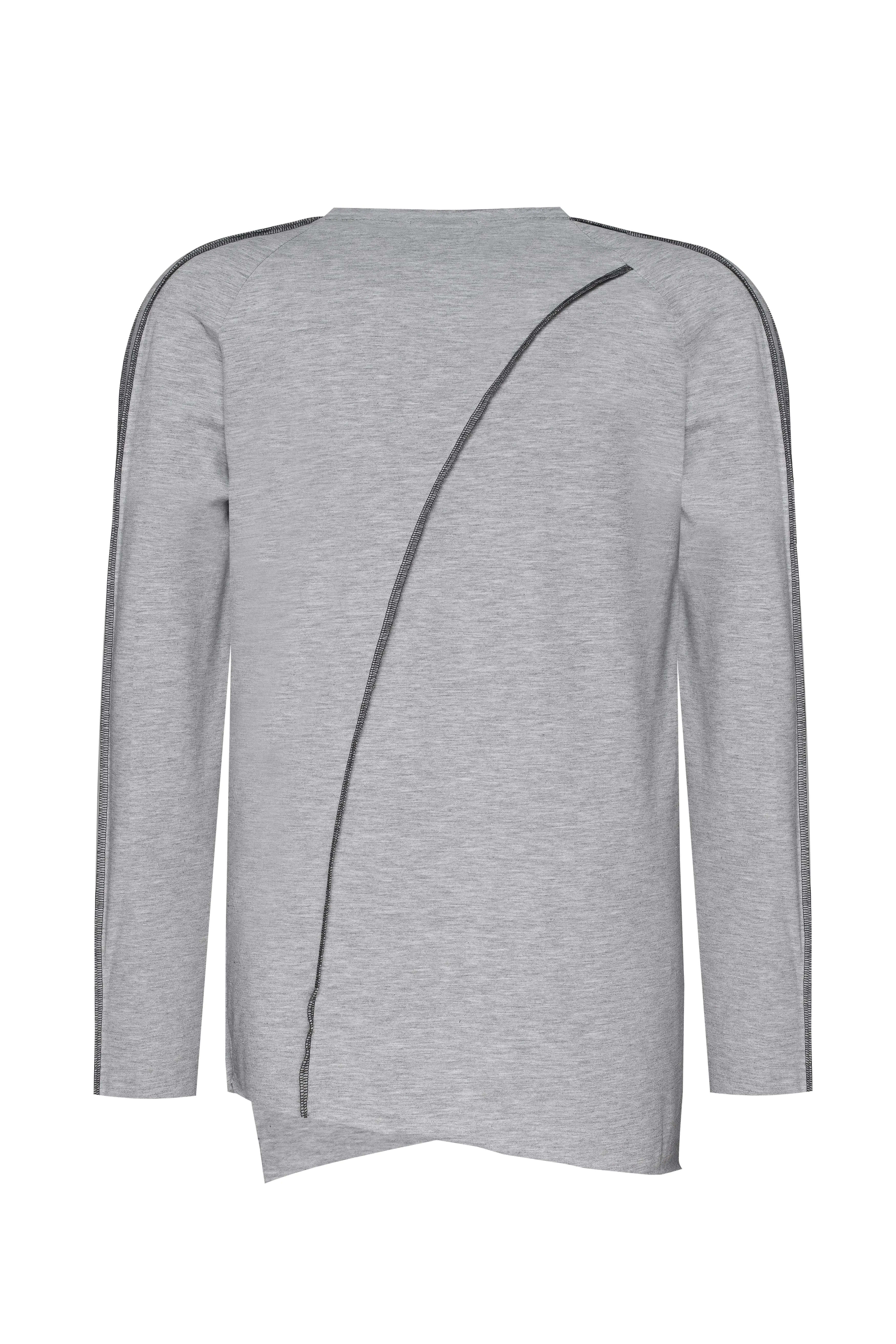 Asymmetric Long Sleeve T-shirt