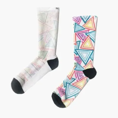 Athletic Funky Socks -Triangle