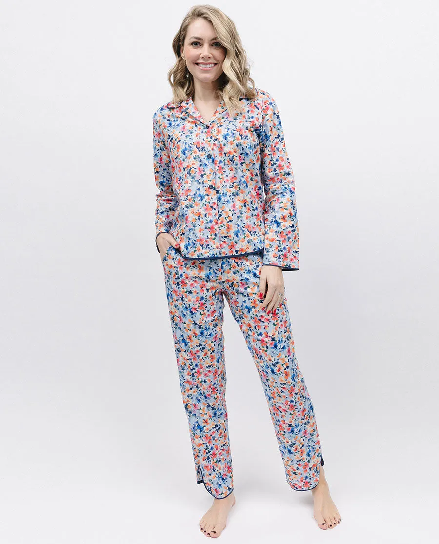 Bea Ditsy Floral Print Pyjama Top