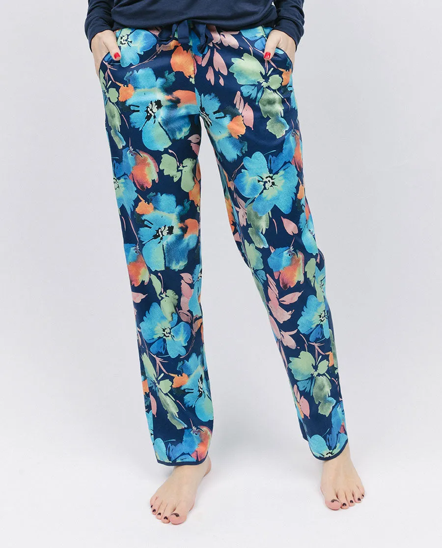 Bea Floral Print Pyjama Bottoms