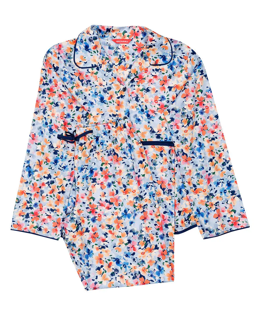 Bea Girls Ditsy Floral Print Pyjama Set