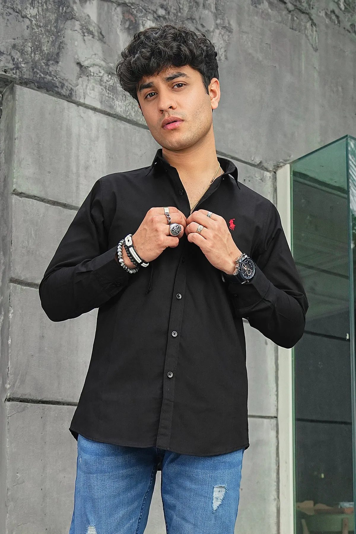 Black Casual Shirt