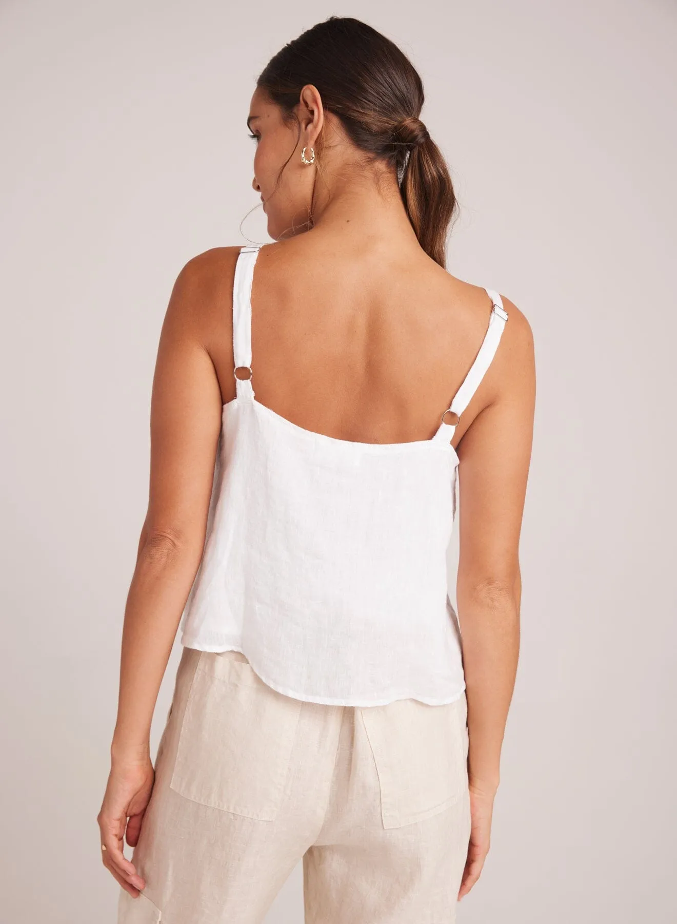 Button Front Cami