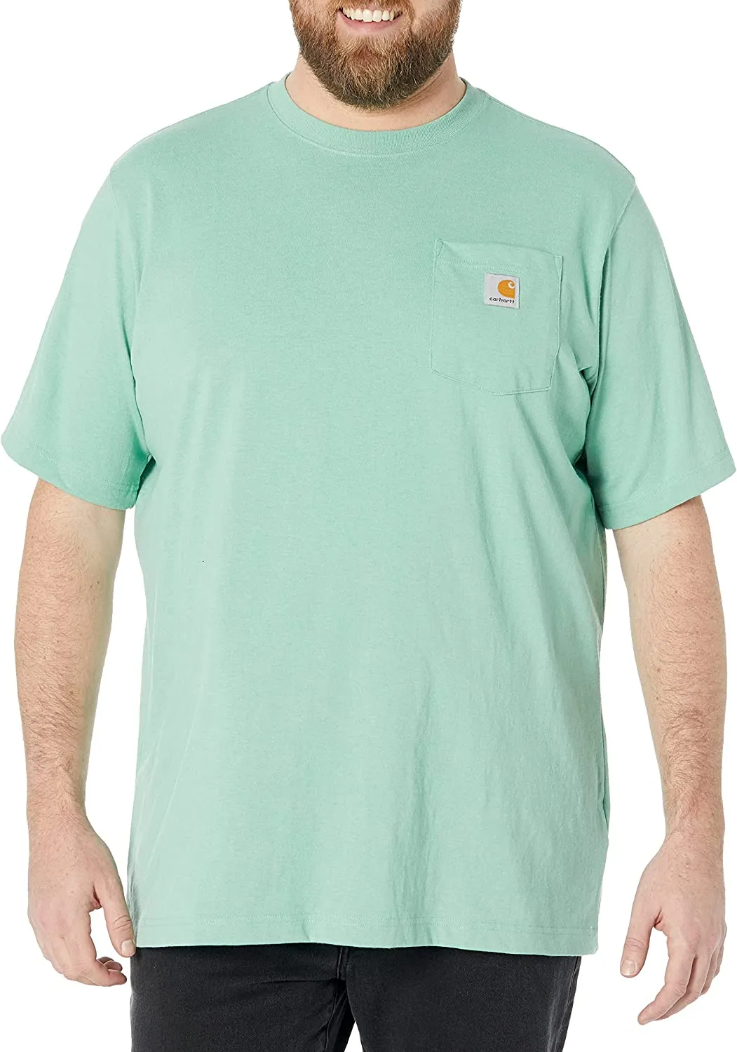 Carhartt Men's K87 Heavyweight Short-Sleeve Pocket T-Shirt