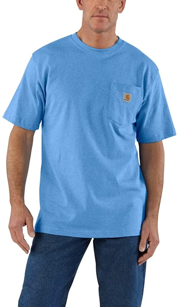 Carhartt Men's K87 Heavyweight Short-Sleeve Pocket T-Shirt