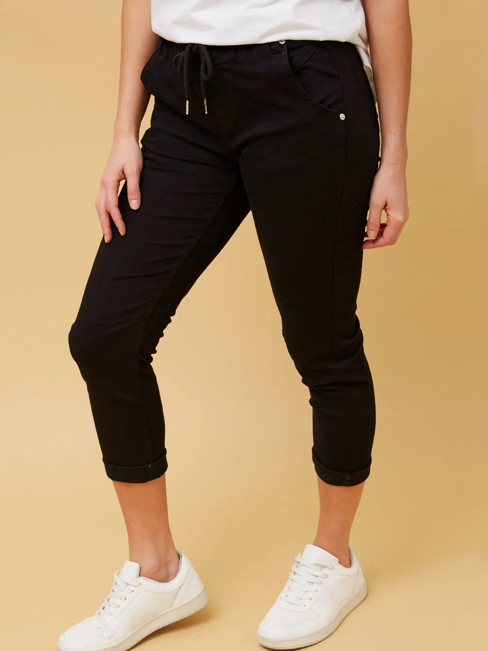 CAROLINE K MORGAN SKINNY JOGGER PANT