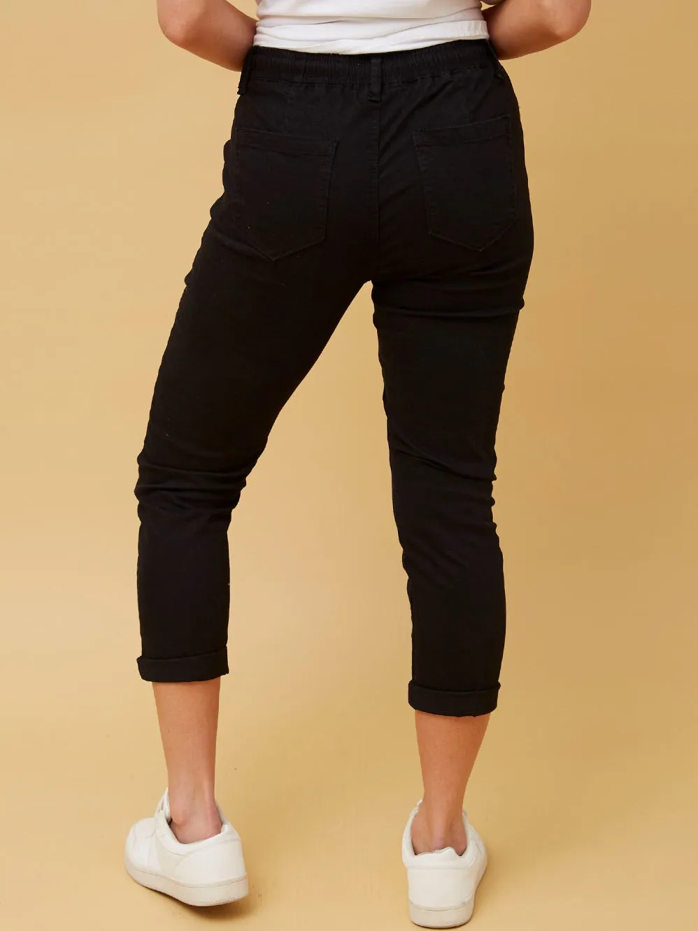 CAROLINE K MORGAN SKINNY JOGGER PANT