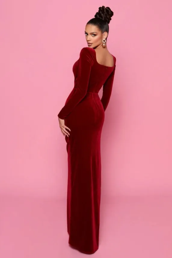 Cartia Dress - Ruby