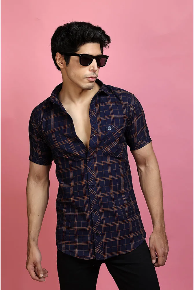 Check Shirt For Men - Best Casual Shirts for Men | Buy Now