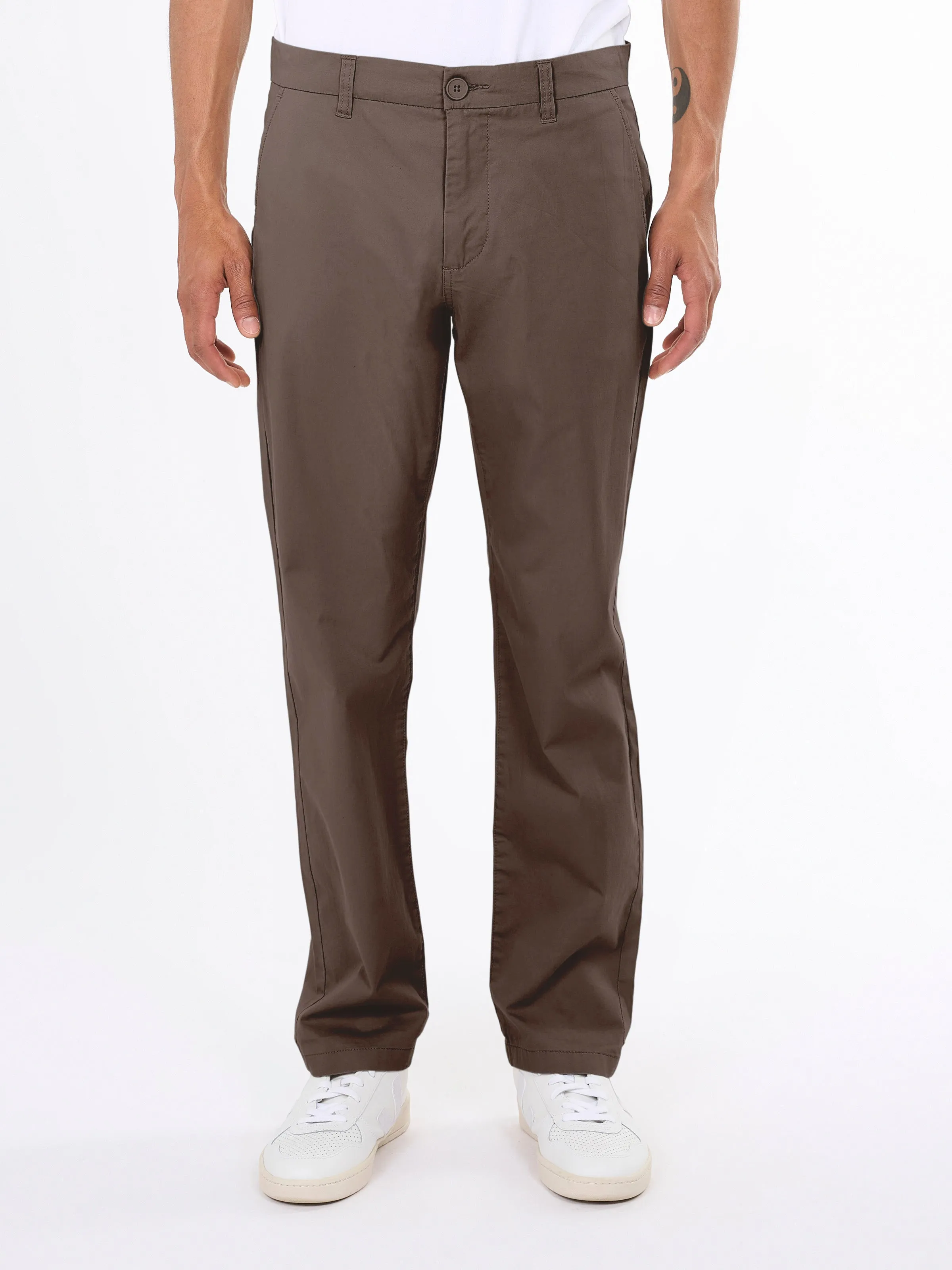 CHUCK regular chino poplin pant - Cub