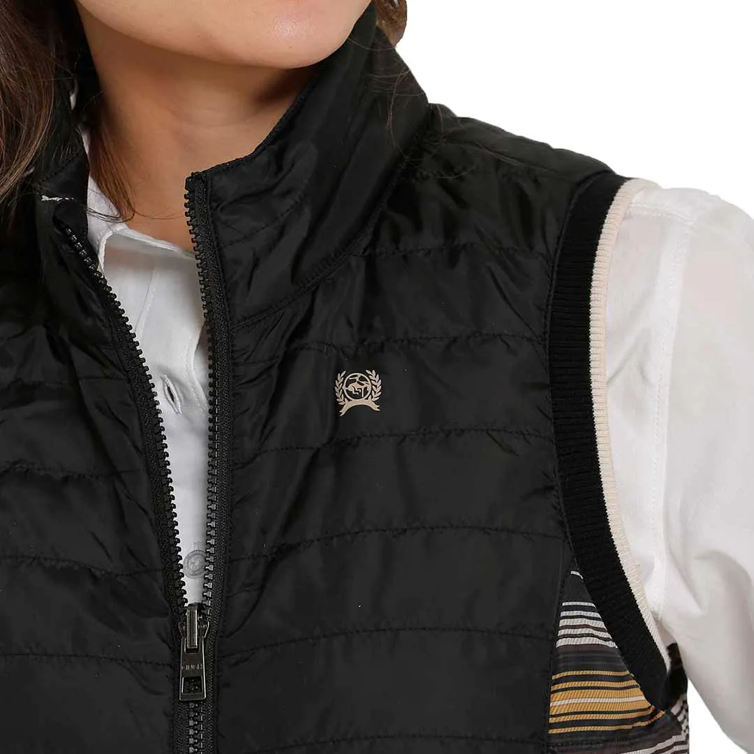 Cinch Women's Quilted Reversible Stripe Vest