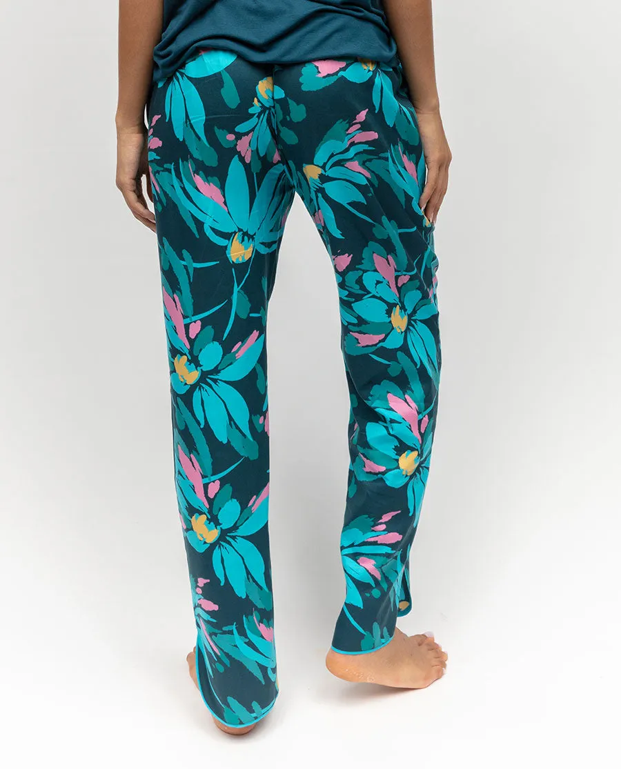 Cove Floral Print Pyjama Bottoms