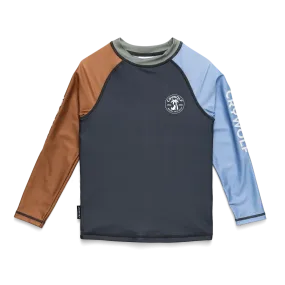 Cry Wolf Rash Vest Ocean Grey Combo