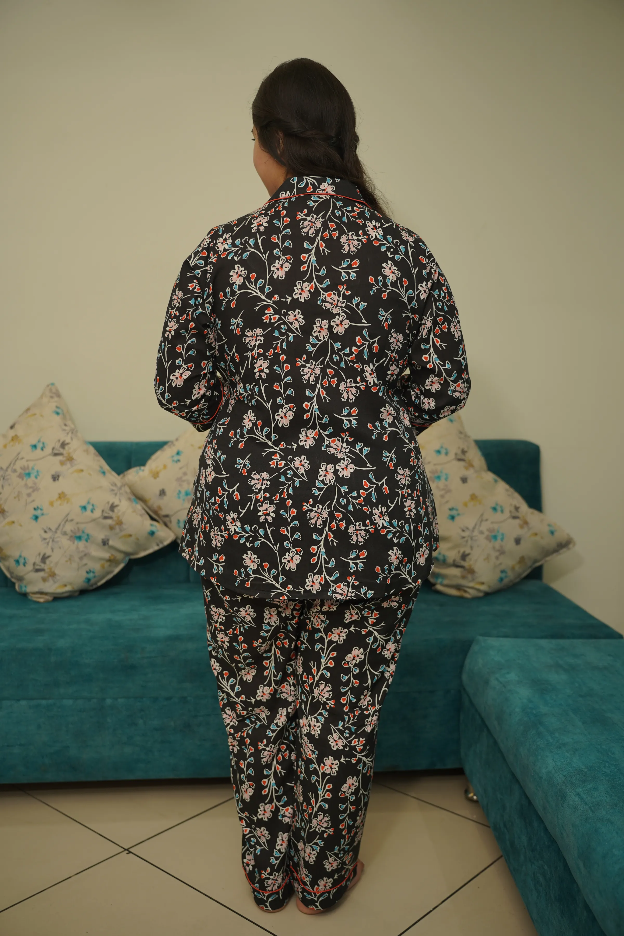 Daisy Dreamy Floral Night Suit