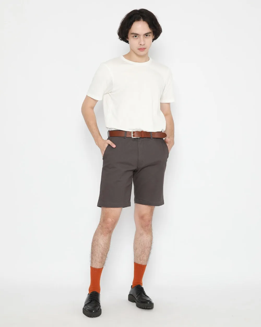 Erigo Chino Short Richa Dark Grey