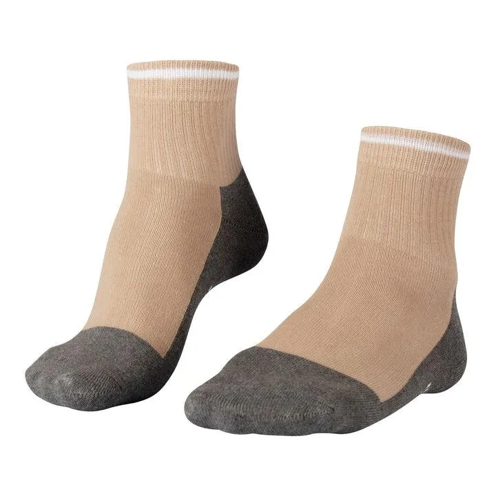 Falke Golf Anklet Sock - Chino/Grey