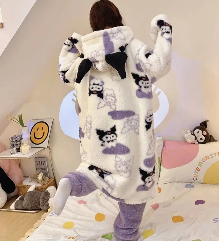 Fashion Anime Winter Pajamas Suits PN6263