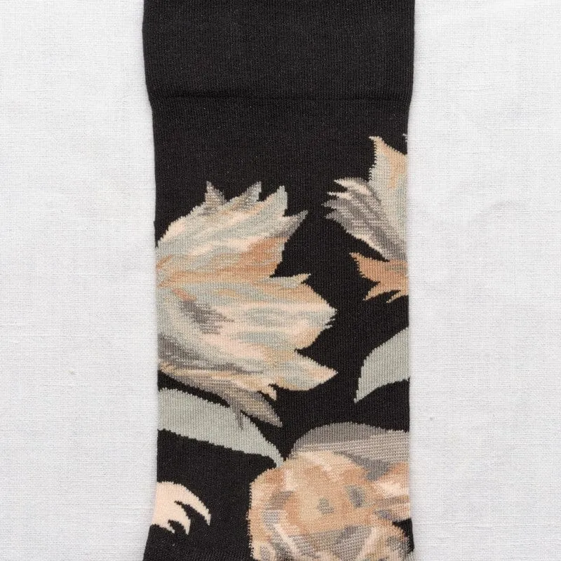 Flower Socks in Dark