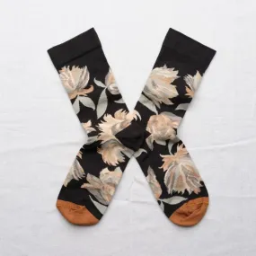 Flower Socks in Dark