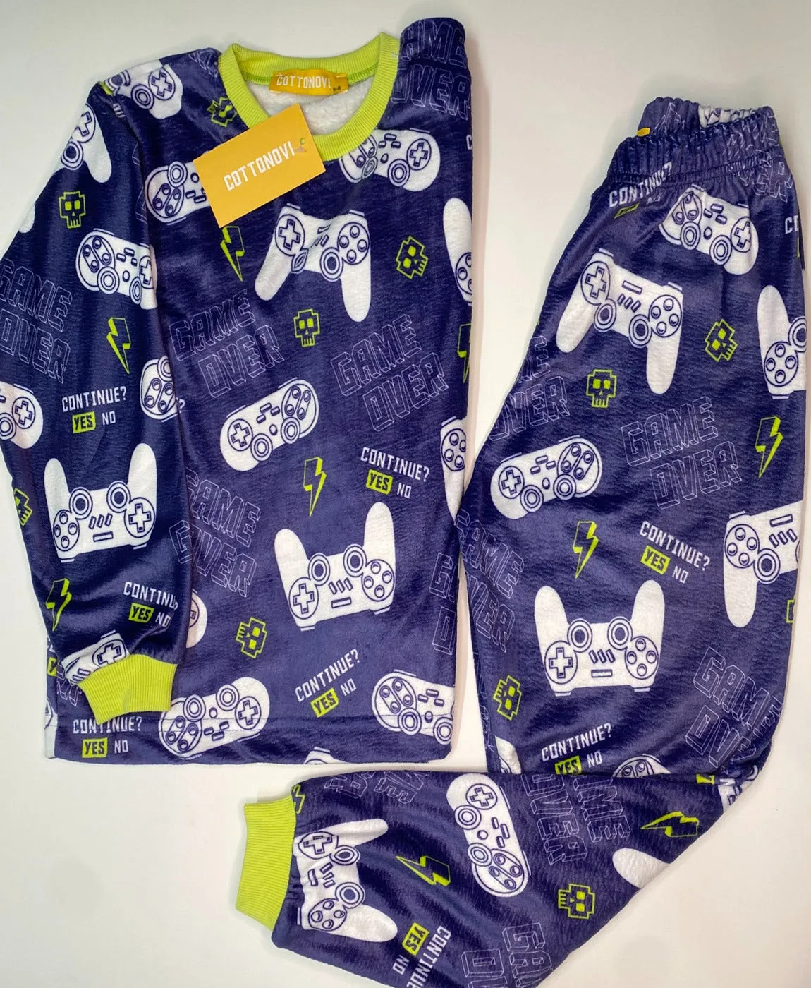 Game Over Fleece Pajamas