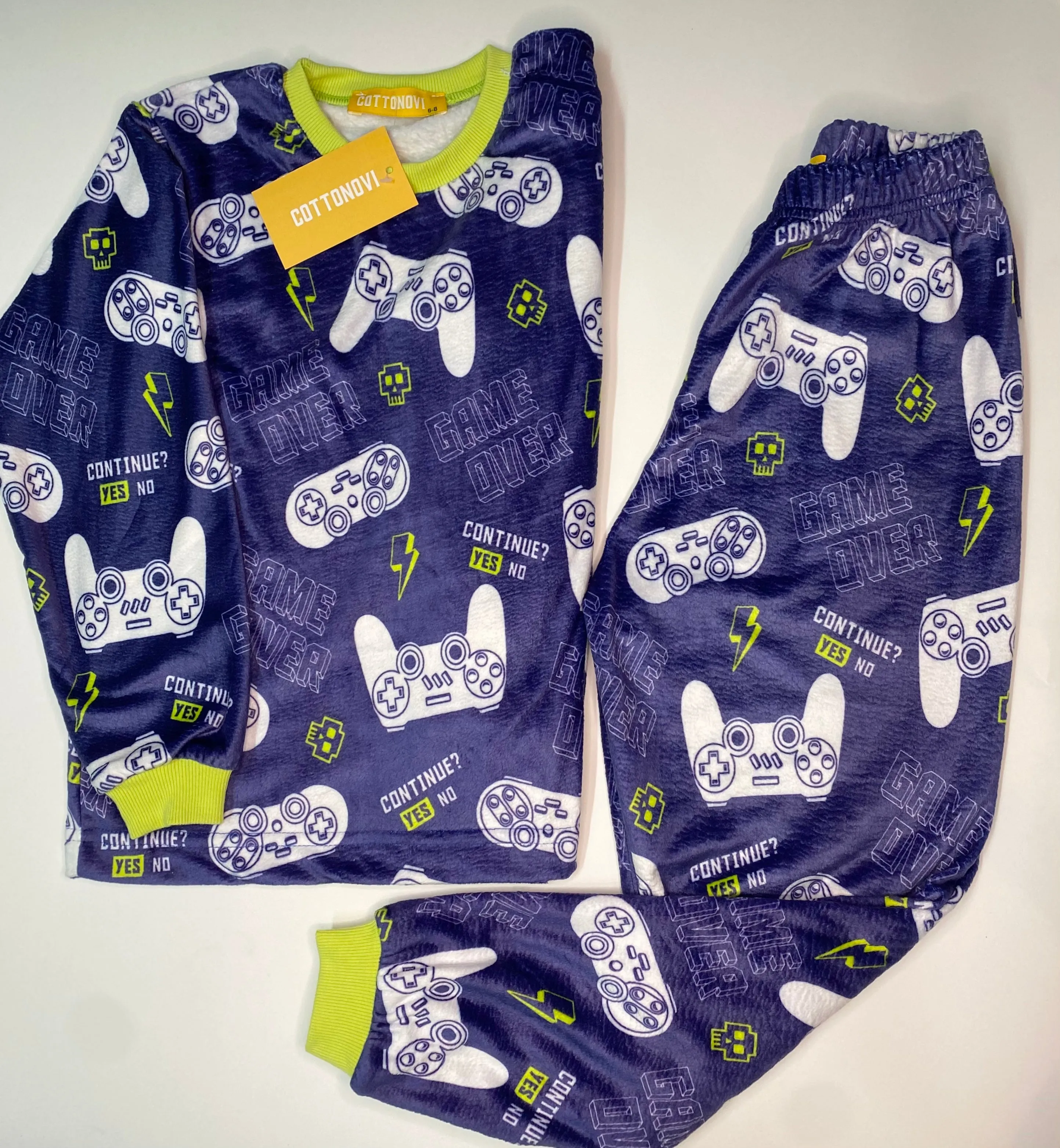 Game Over Fleece Pajamas