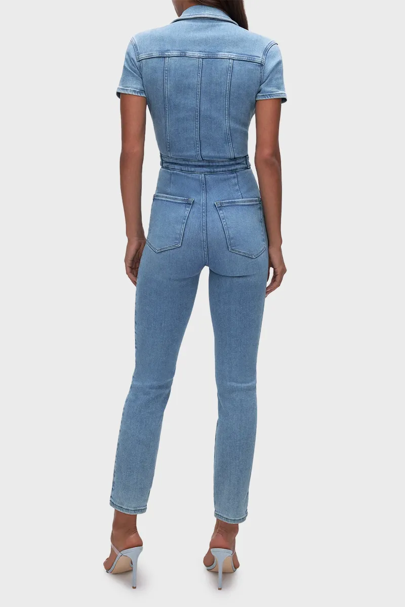 Good American Fit For Success Bootcut Jumpsuit