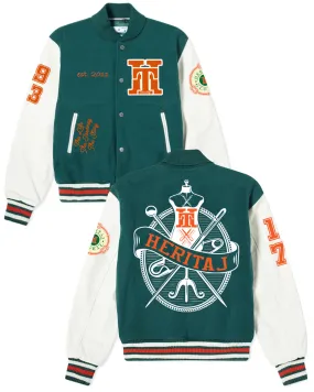 HERITAJ CLASSIC TAILORED CREST-VARSITY JACKET (UNISEX)