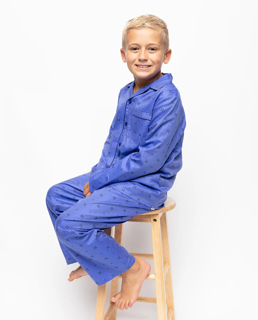 Jamie Boys Geo Print Pyjama Set