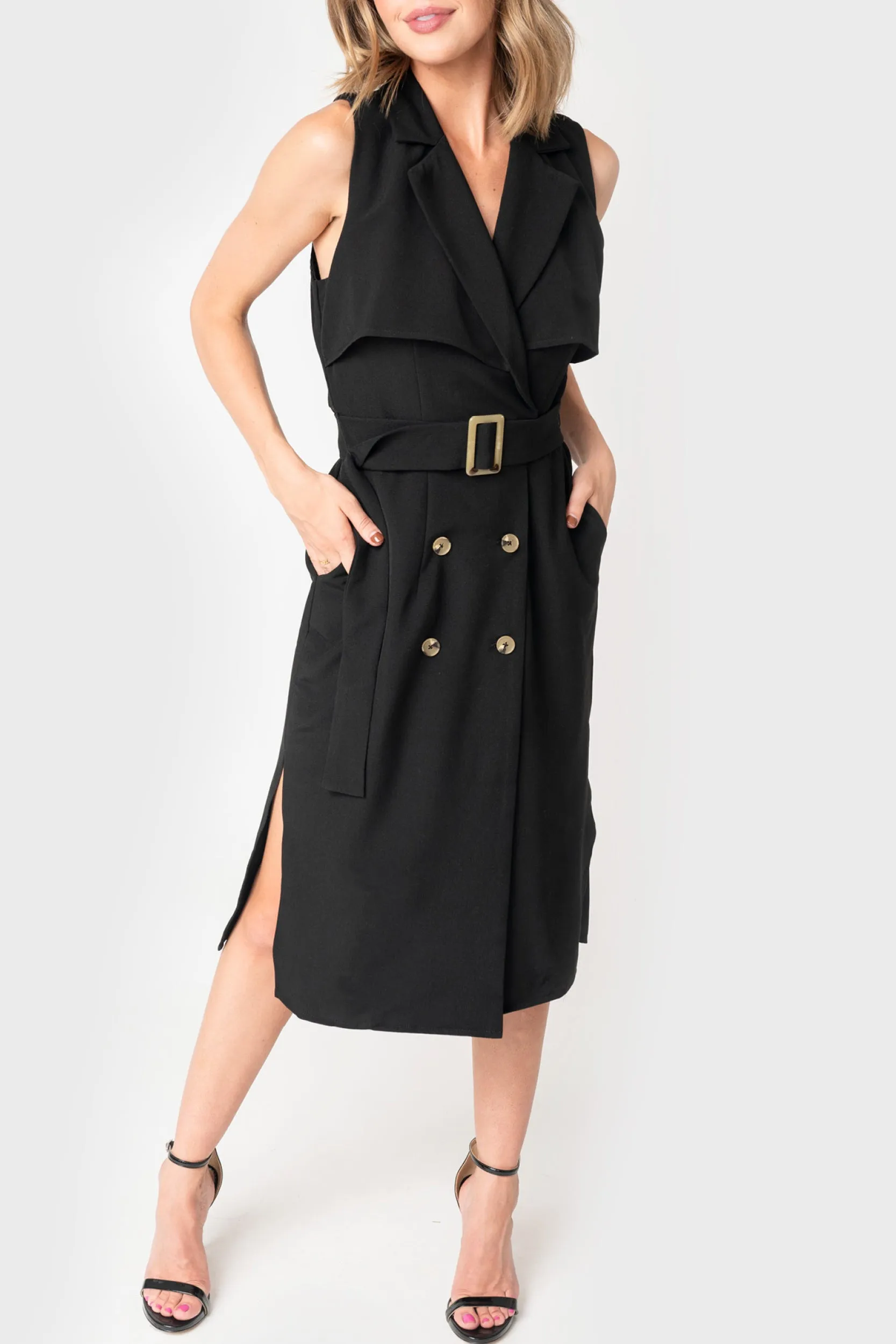 Jennifer Trench Duster Dress