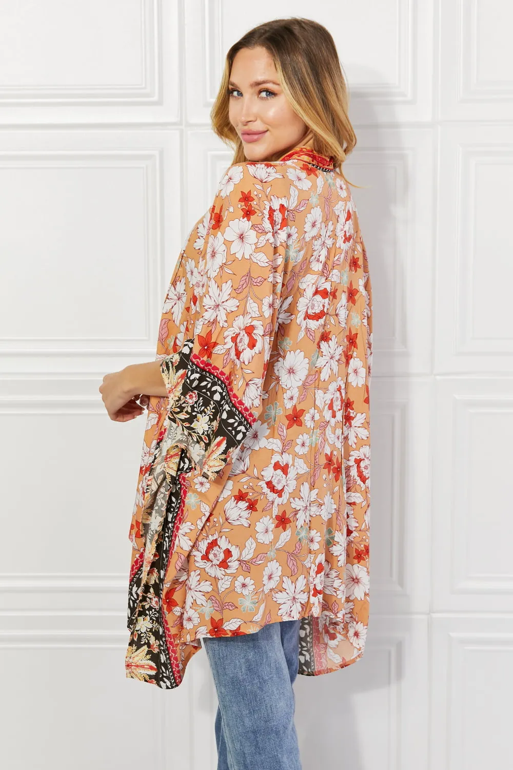 Justin Taylor Peachy Keen Cover-Up  Kimono