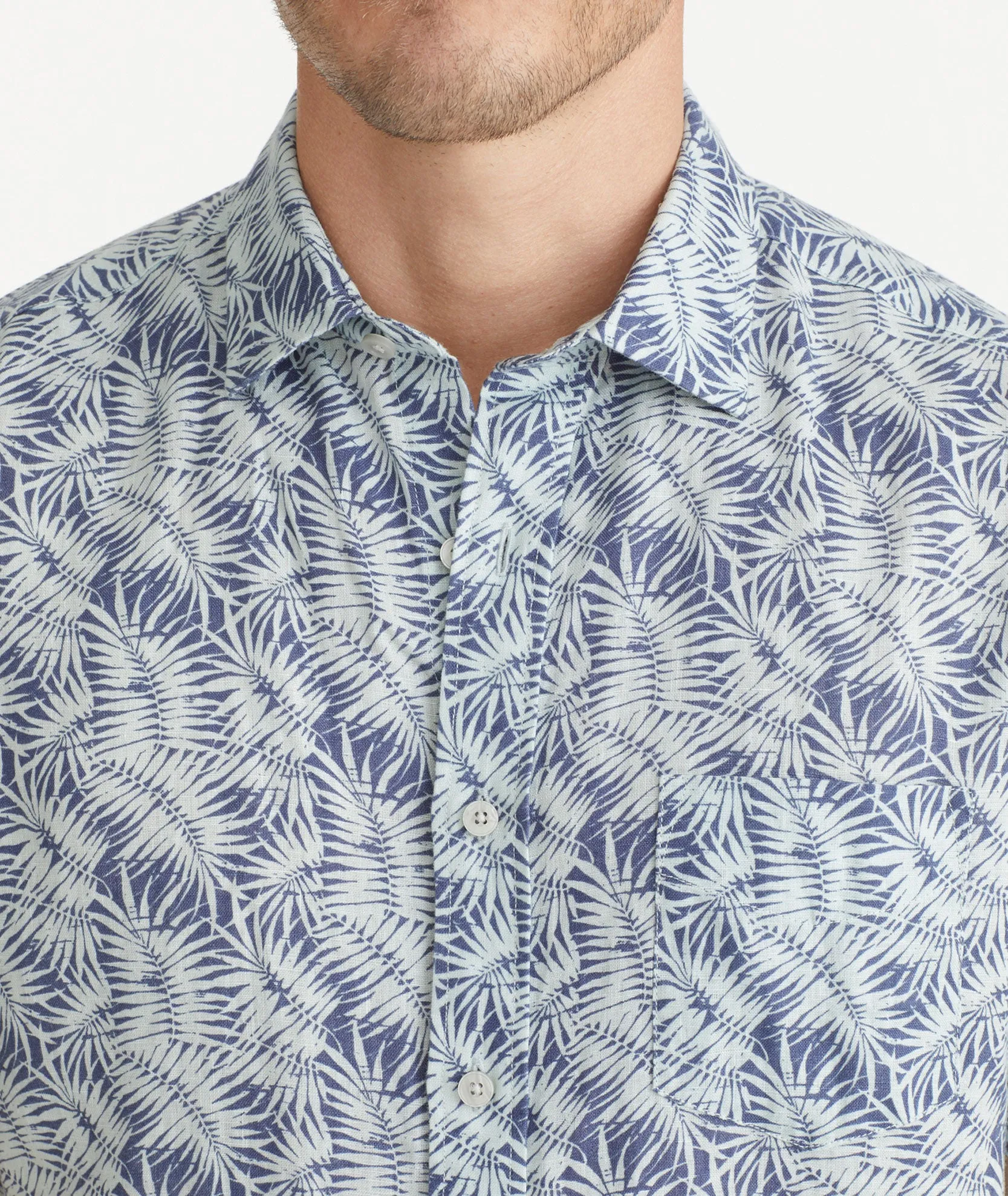 Linen Short-Sleeve Driscoll Shirt