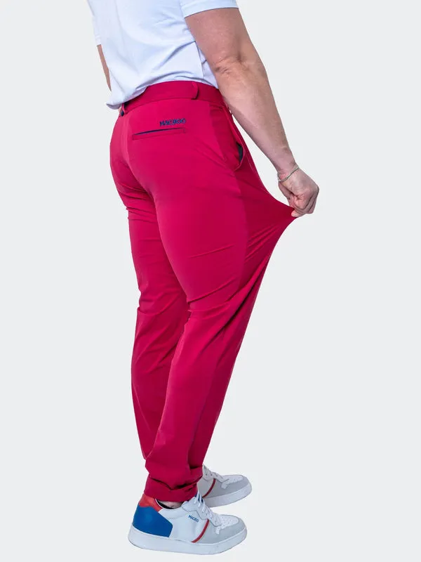 Maceoo Stretch Pant | Pants AllDayBurgundy Red