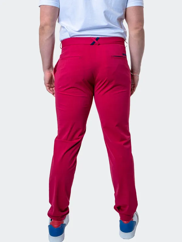 Maceoo Stretch Pant | Pants AllDayBurgundy Red