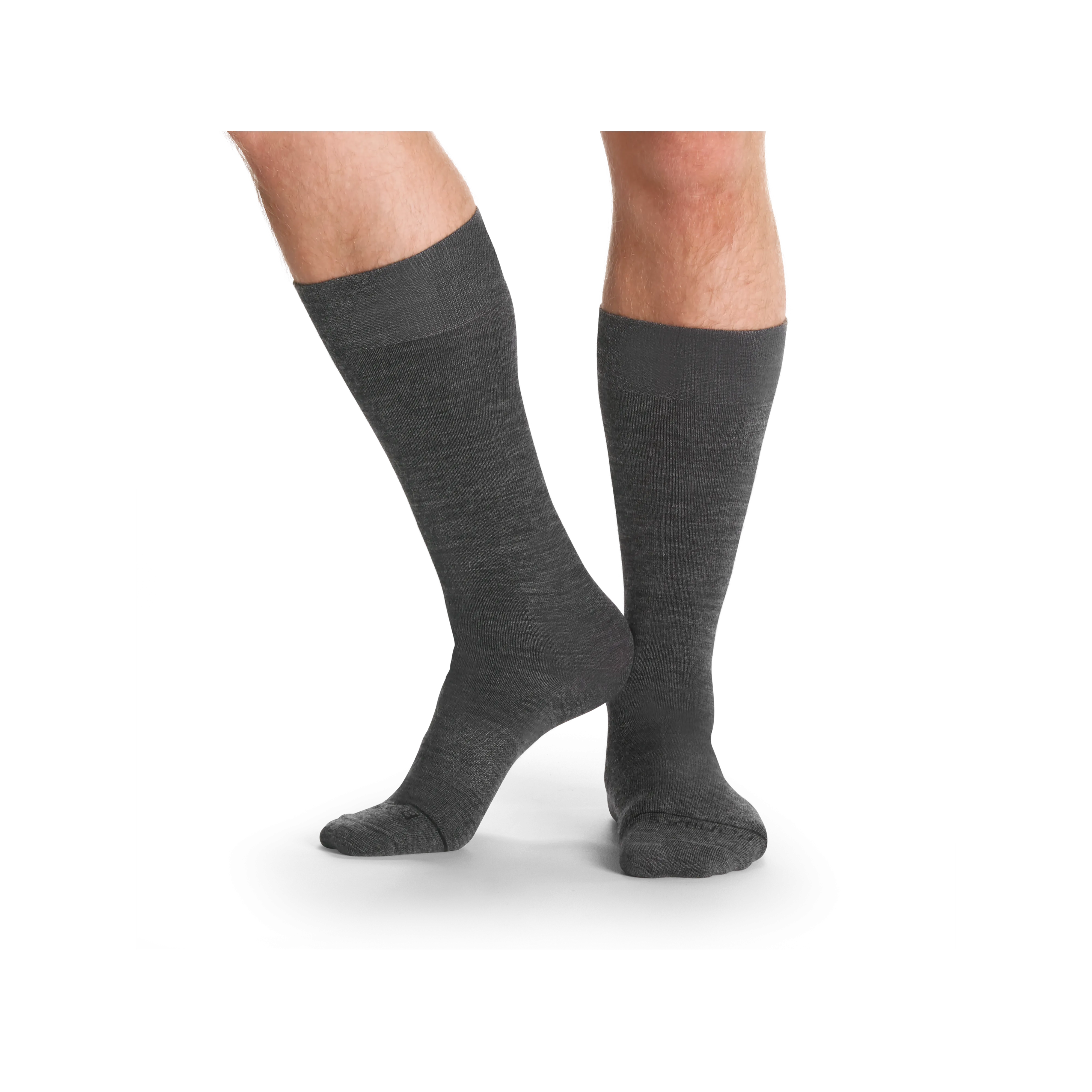 Men's Merino Wool Blend Dress Over the Calf Socks