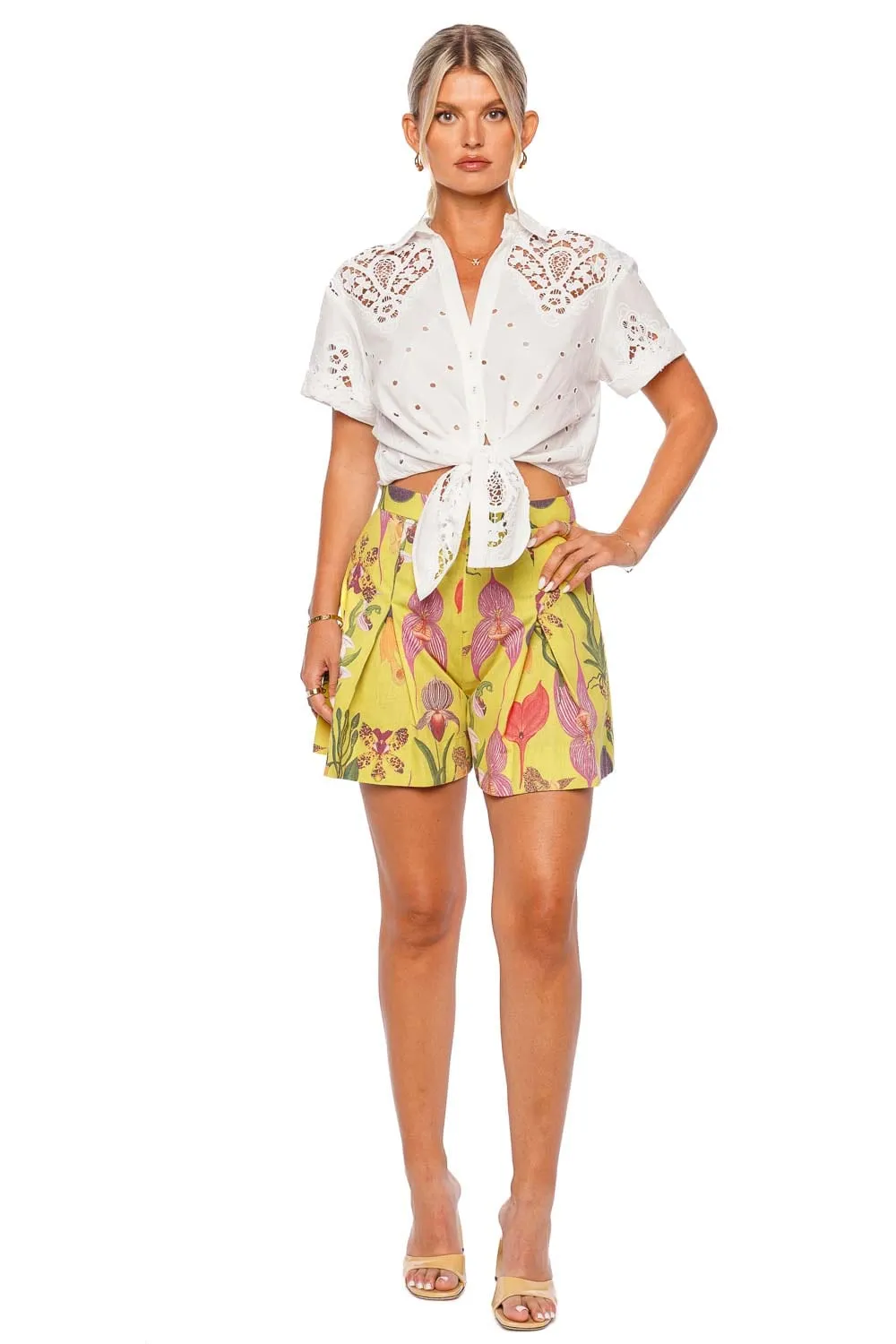 Perla Botanica Pleated Short