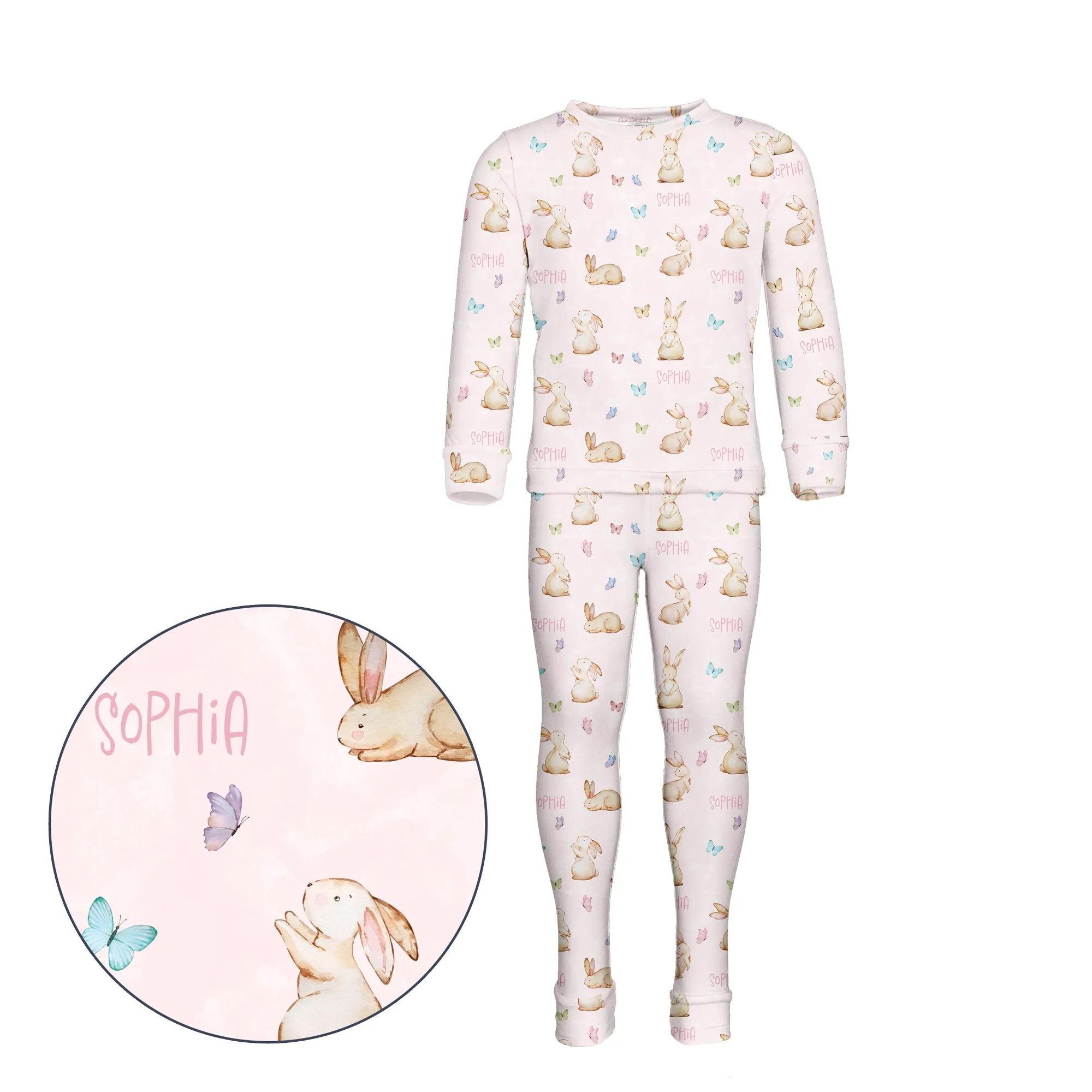 Personalized Kids Pyjamas (2 piece set) - MARKETPLACE (Animal Designs)