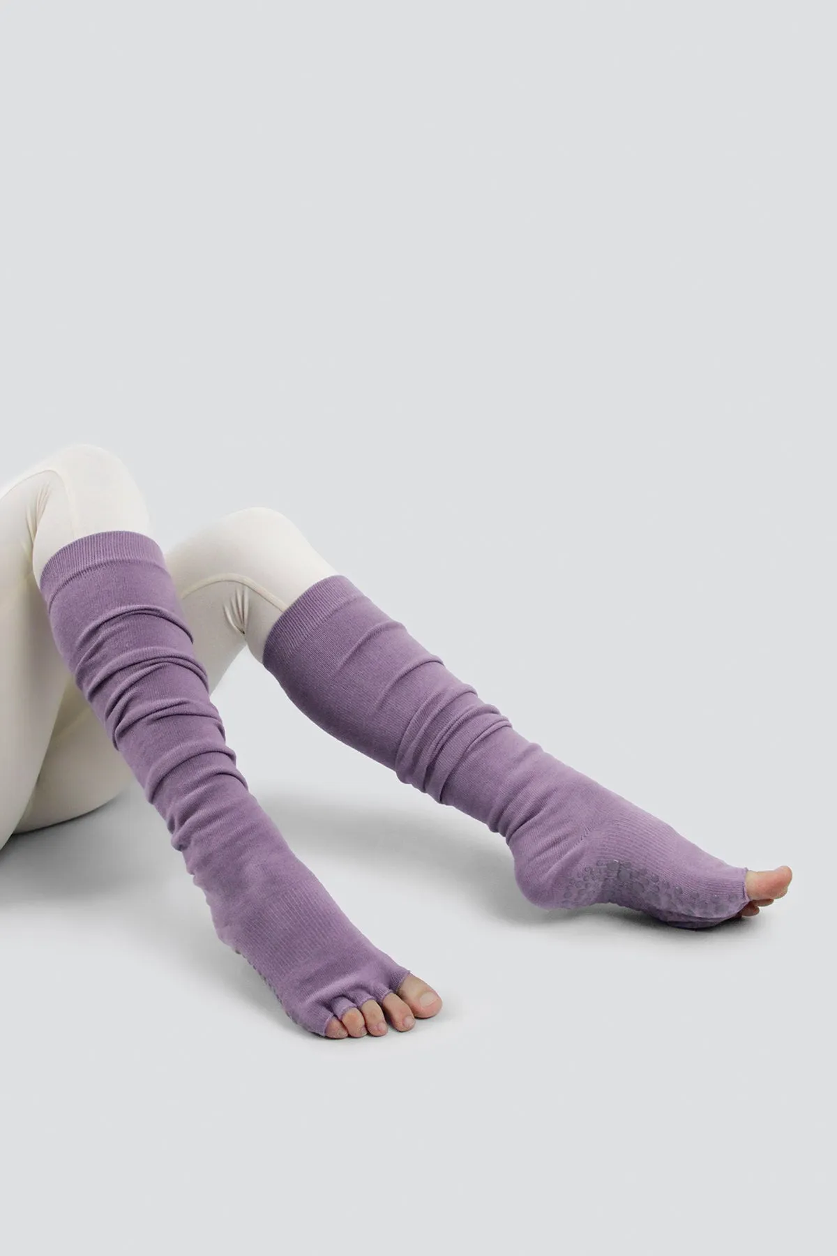 Pilates Anti-slip Over Knee Socks