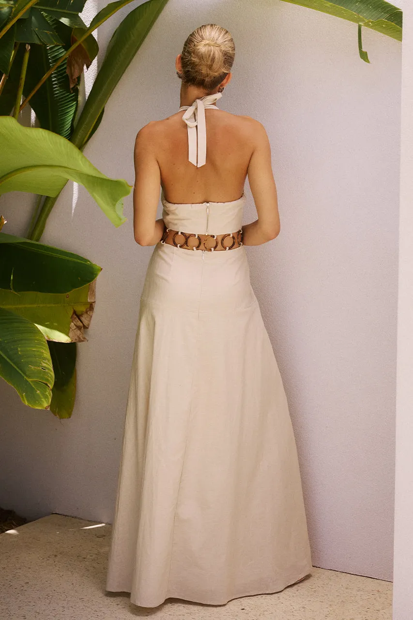 Rafini Maxi Dress - Sand