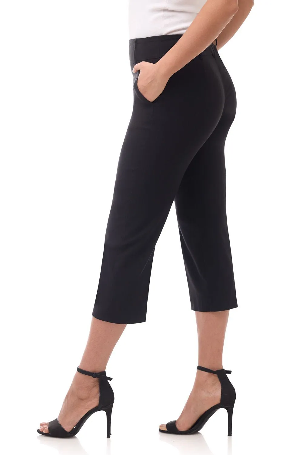 Rekucci EcoCosy Classic Chic Cropped Capri Pant