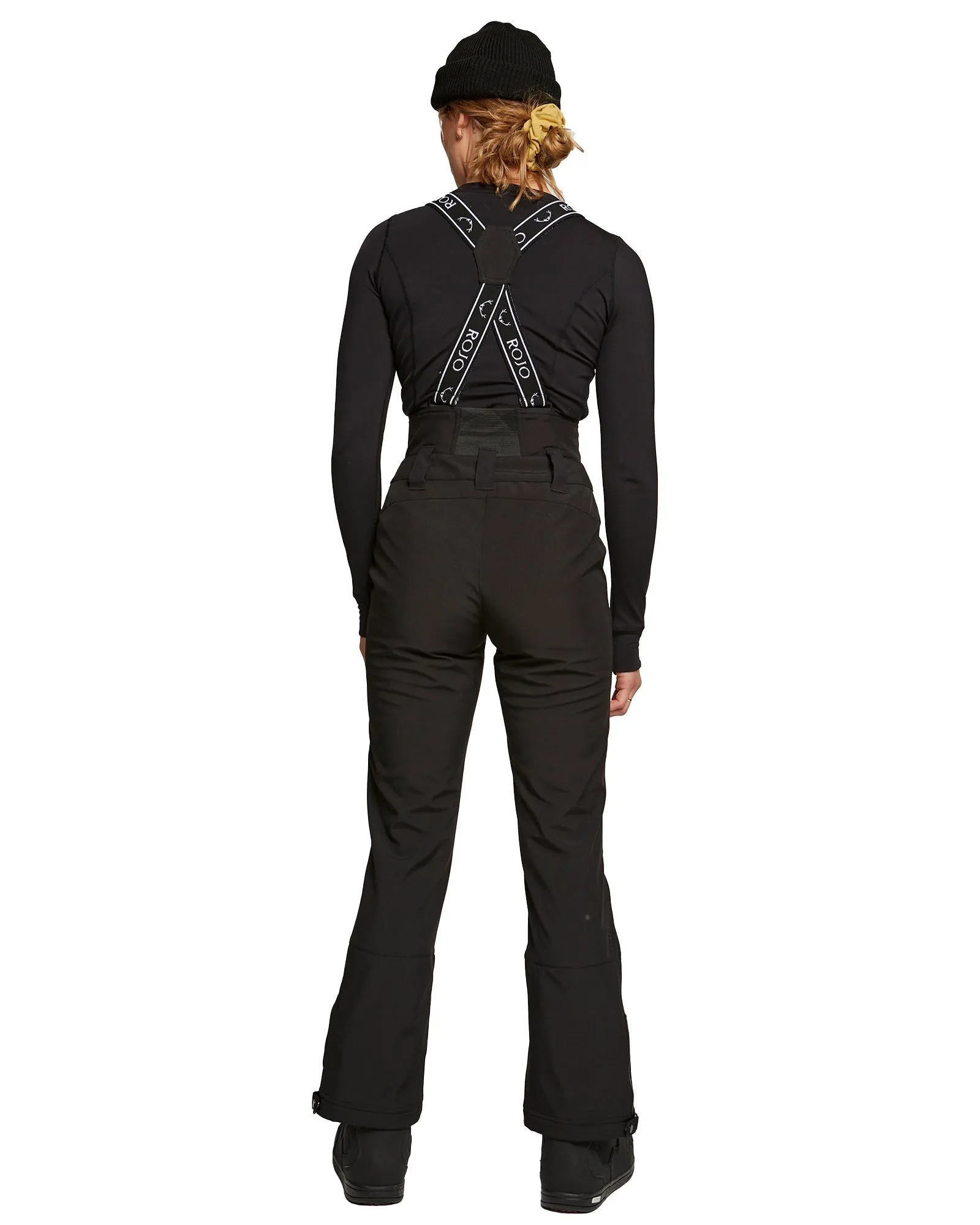 SOFTSHELL HIGH RISE PANT - TRUE BLACK