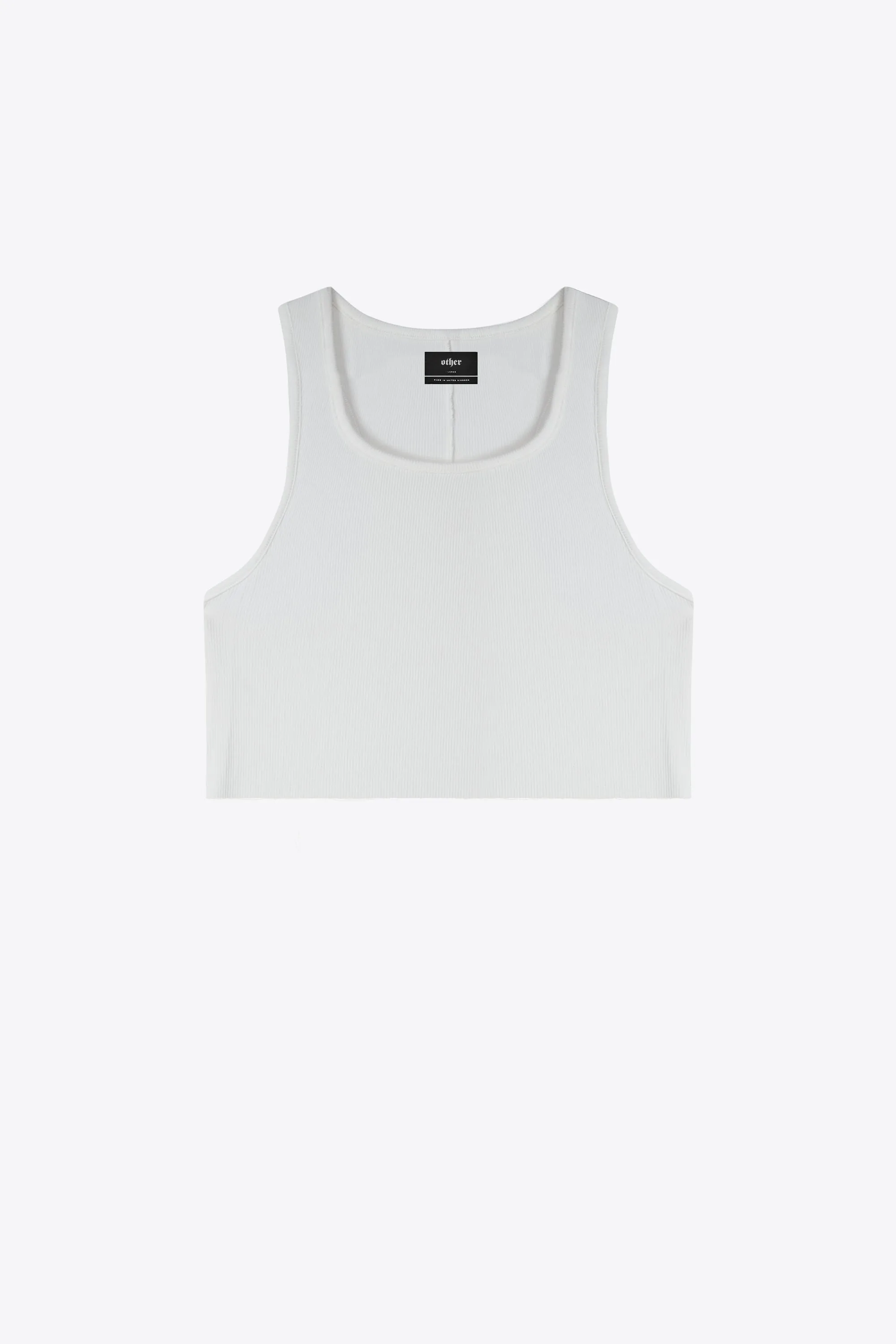 The Cropped Racerback Beater