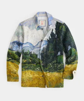 Limited Edition Todd Snyder x The Met Van Gogh Cypress Chore Coat – Stylish Art-Inspired Outerwear