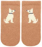 Toshi Organic Socks Ankle Jacquard - Puppy