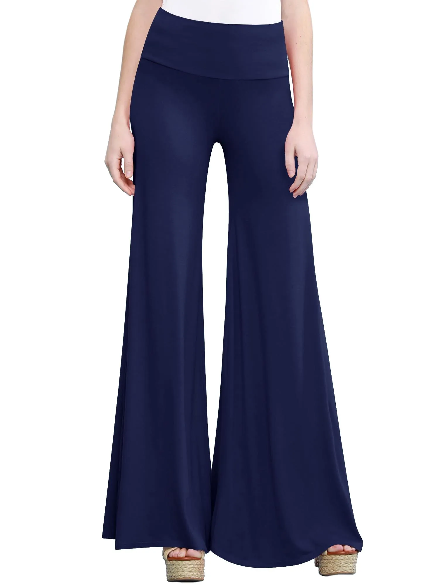 Women's Casual Comfy Wide Leg Palazzo Lounge Pants